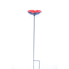 Cast Iron and Steel Flower Sytle Bird Feeder (ymb6030)